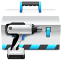drill and toolbox icons