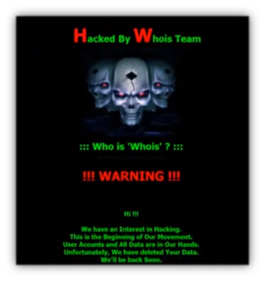 Who is WHOIS?
