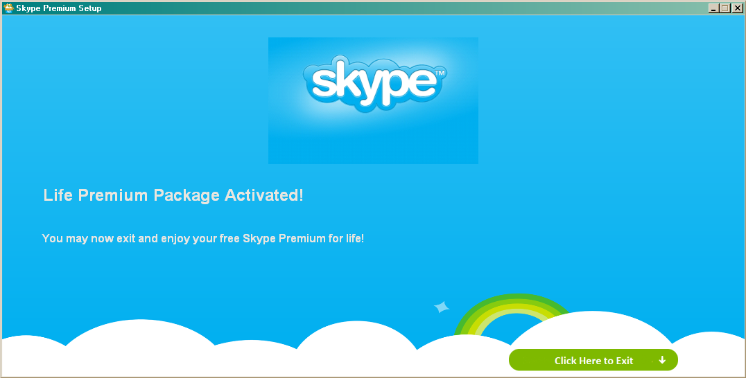SkypeSetupScreen