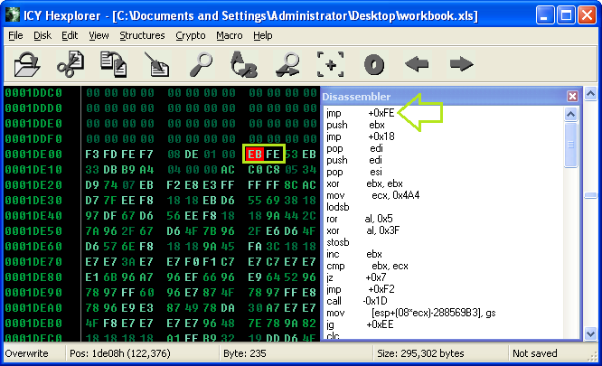 shellcodepatched