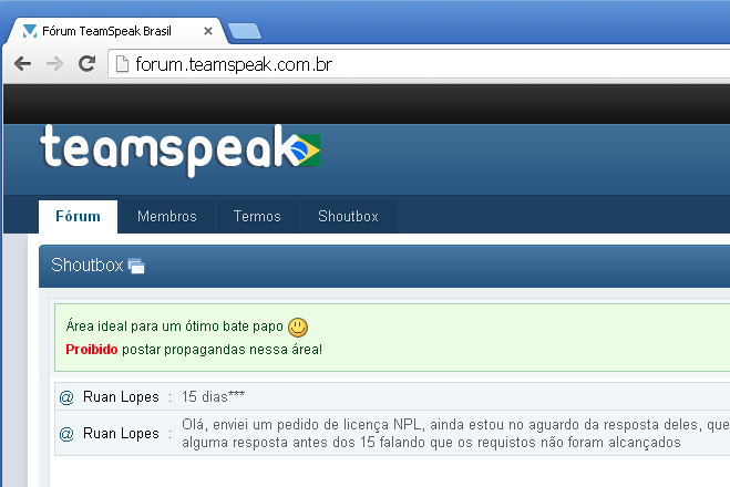 TeamSpeak’s Brazilian forum compromised, redirects to malware