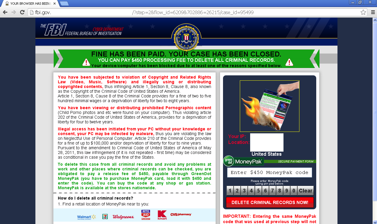 Ransomware demands additional payment to delete 'criminal records ...