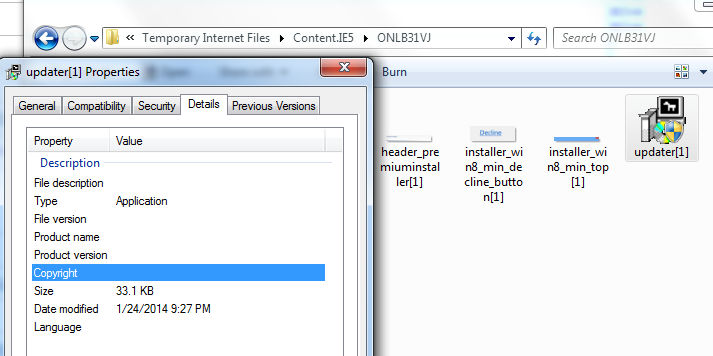 Temp file, temp folder