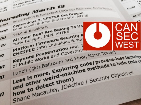 CanSecWest:  Day 2 Recap