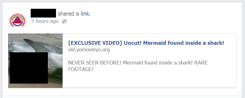 A Scam on Facebook