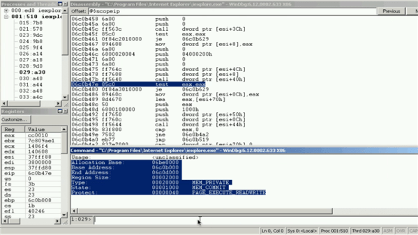 Fileless Infections from Exploit Kit: An Overview