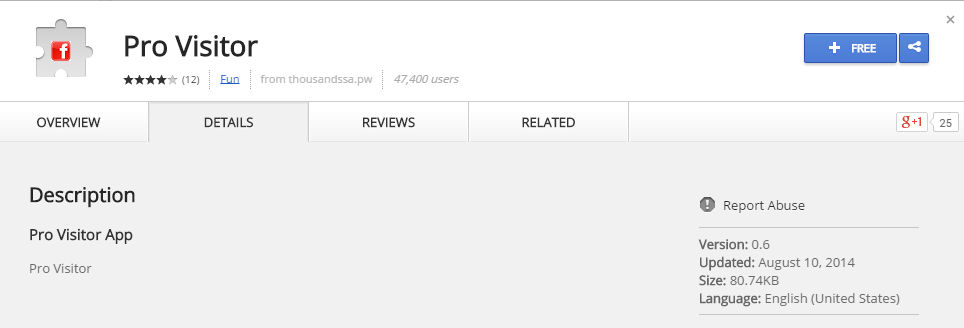Chrome extension