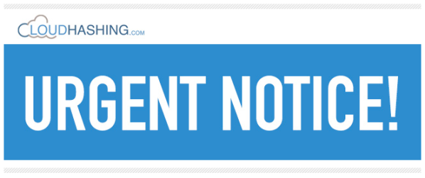 Phishers pose as Cloudhashing to steal your Bitcoins