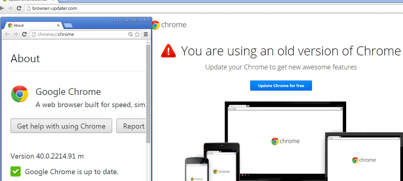 You need to upd- oh.