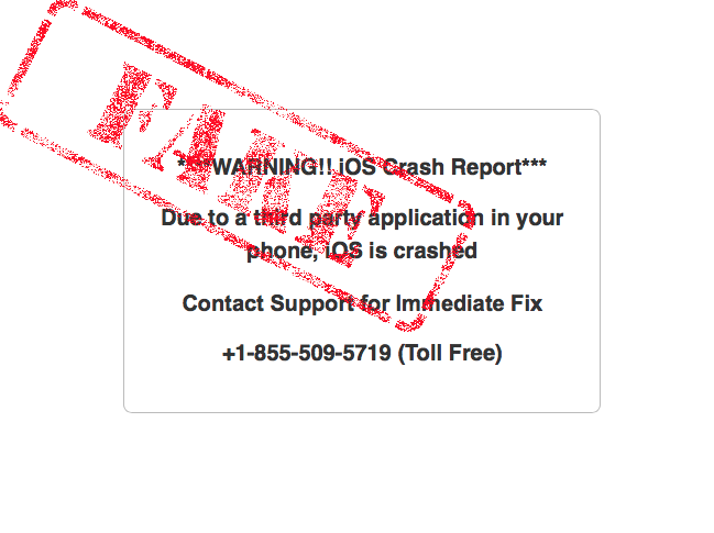 Defeating The Fake iOS Crash Reports