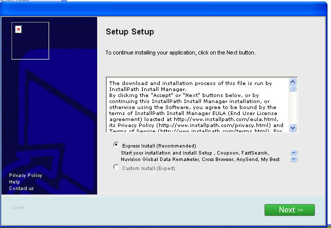 Installer box