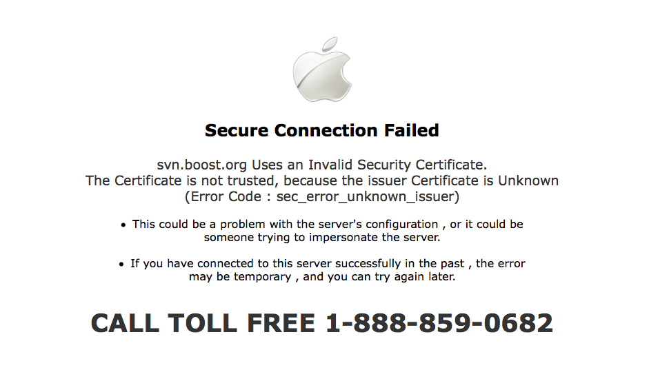 Tech Support Scammers Impersonate Apple Technicians
