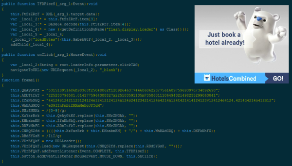 DirectRev Advert Loads Self Sufficient Flash Exploit, CryptoWall
