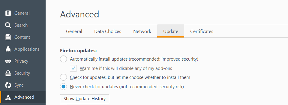 DynamicPricer PUP disables browser updates