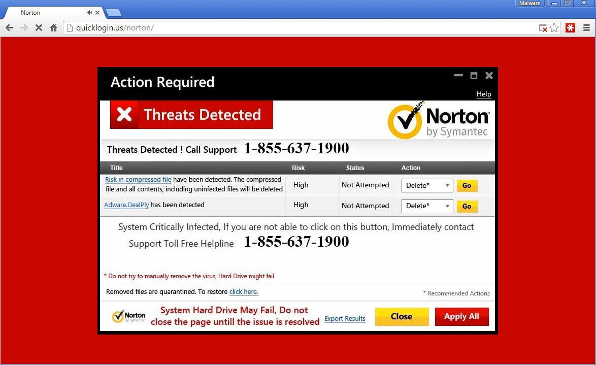 Tech support scammers lure users with fake Norton warnings, turn out to be Symantec reseller