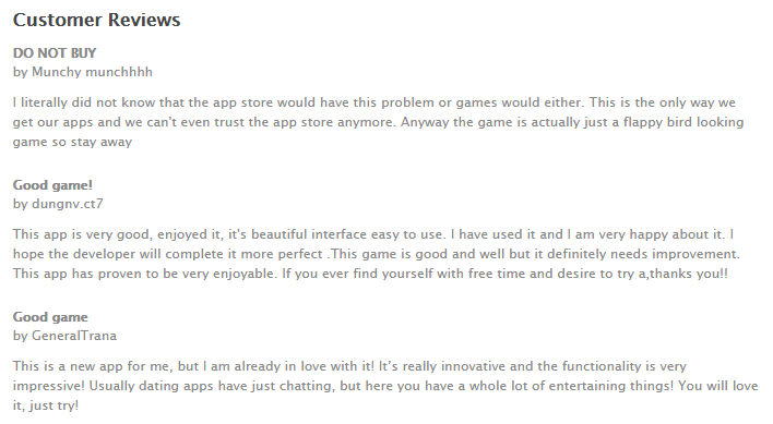 Reviews