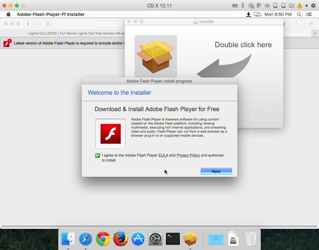 MacKeeper fake Flash 2