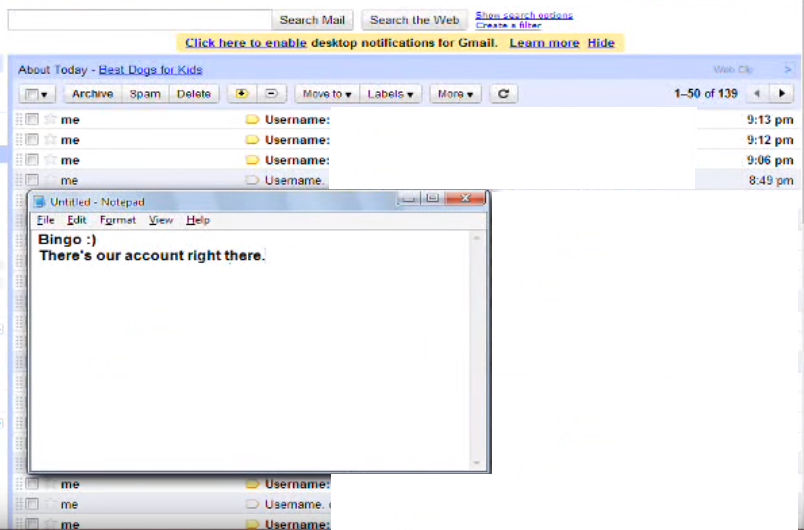 phisher inbox