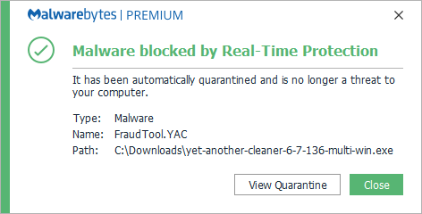 block Fraudtool.YAC