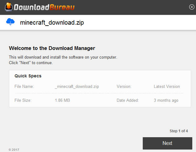 download bureau splash screen