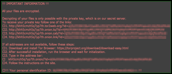 Locky Bart ransomware and backend server analysis