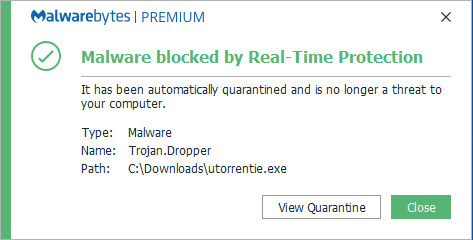 block Trojan.Dropper