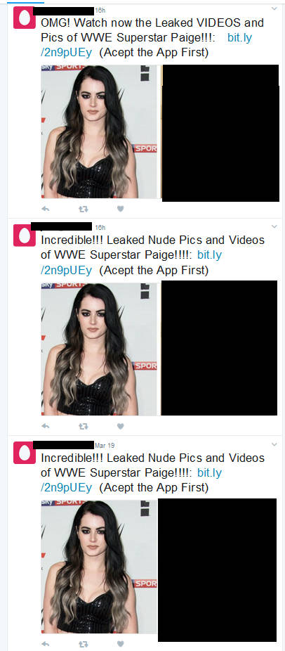 twitter spam pile