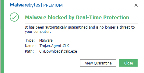 block Trojan.Agent.CLK
