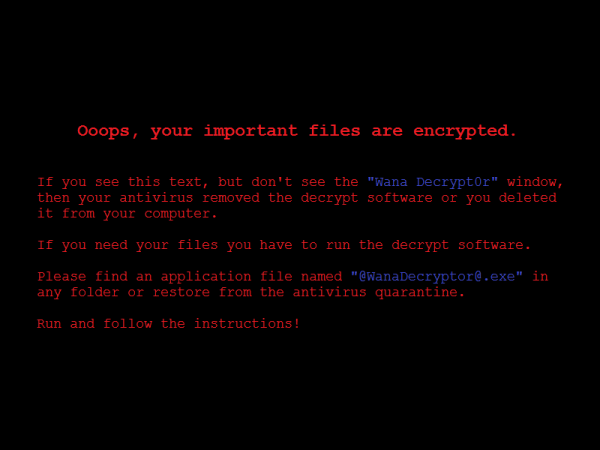 WanaCrypt0r ransomware hits it big just before the weekend