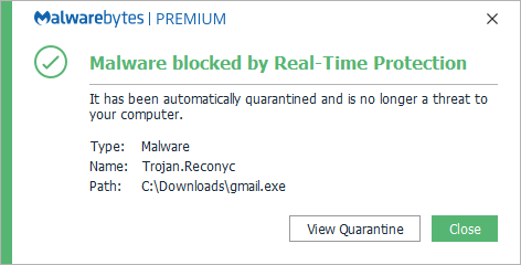 block Trojan.Reconyc