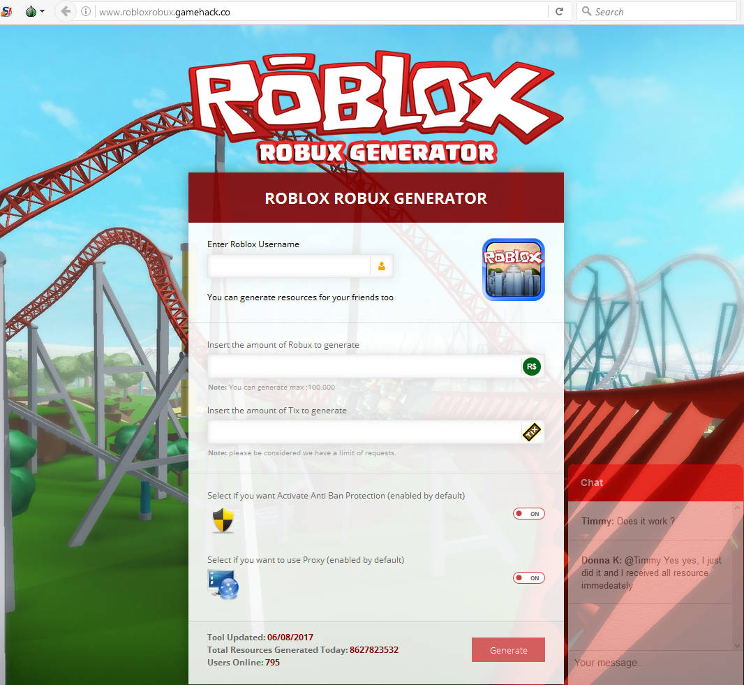 Free Robux Website
