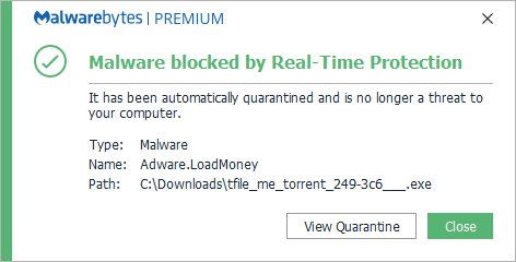 block Adware.LoadMoney