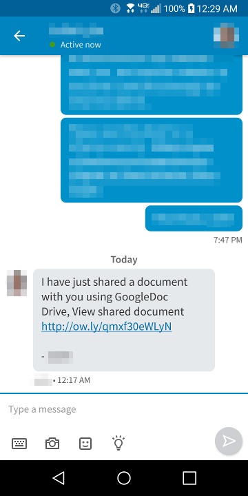 New message' email supposedly sent via LinkedIn leads to a phishing page