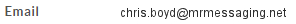 email address