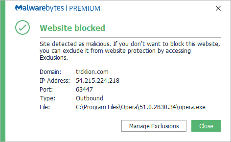 block tricklion.com