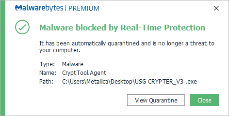 Block CryptTool.Agent