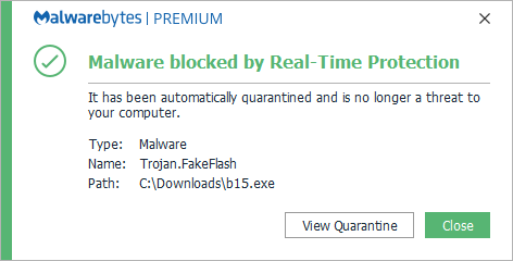block Trojan.FakeFlash