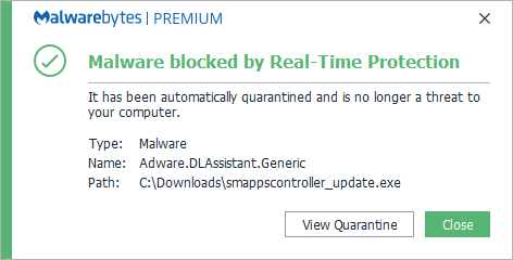block Adware.DLAssistant