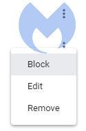 notifications options