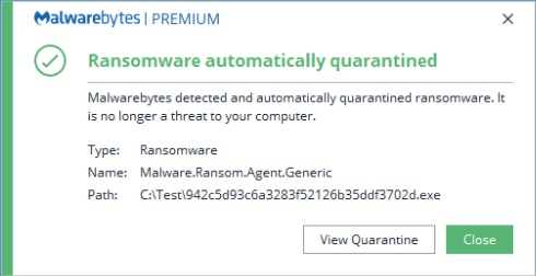 Malwarebytes anti ransomware