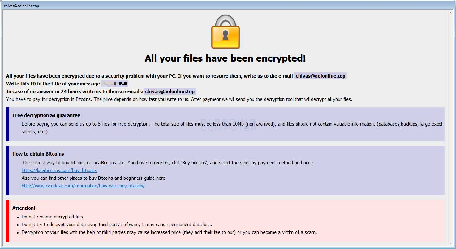 crysis ransomnote