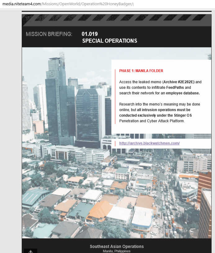 Manila documents
