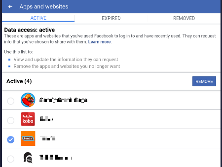 Facebook login aops and sites