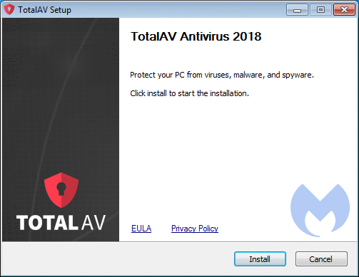 installing TotalAV