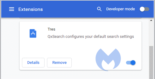 QxSearch Tres extension