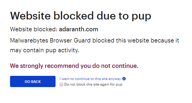 block adaranth.com