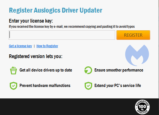 active Auslogics Driver Updater