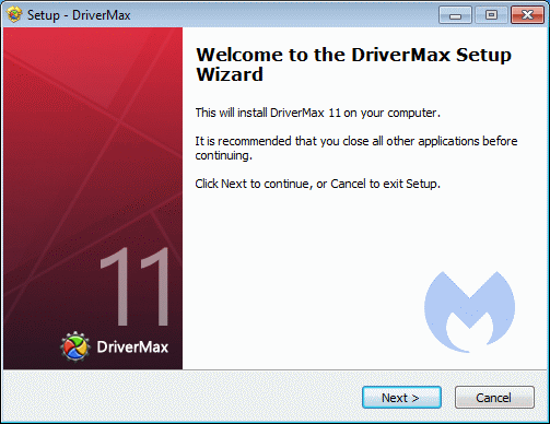 installing DriverMax