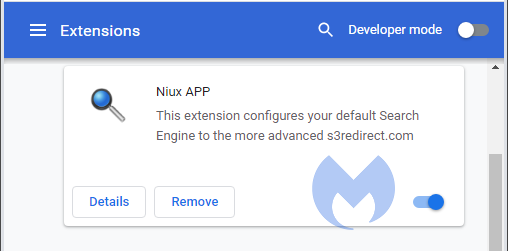 Niux APP extension