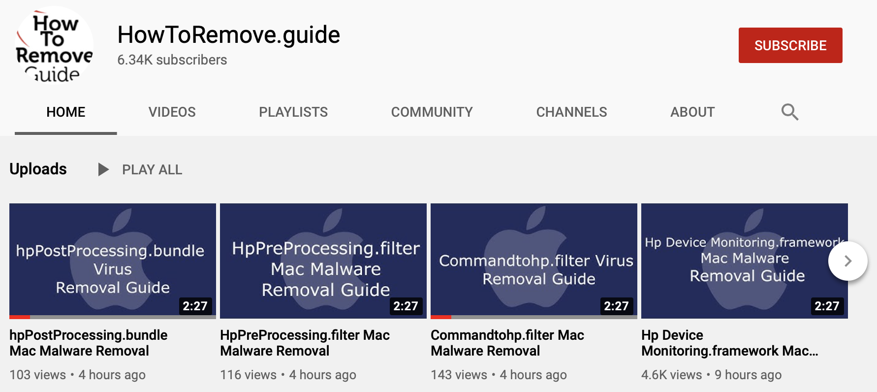 fake malware removal scams
